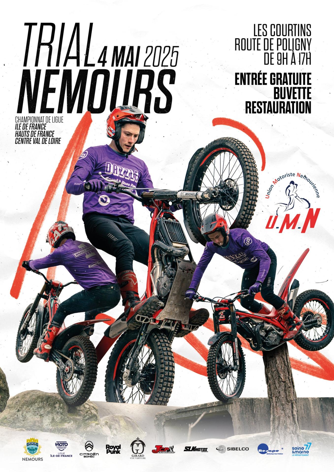 Affiche nemours 2025