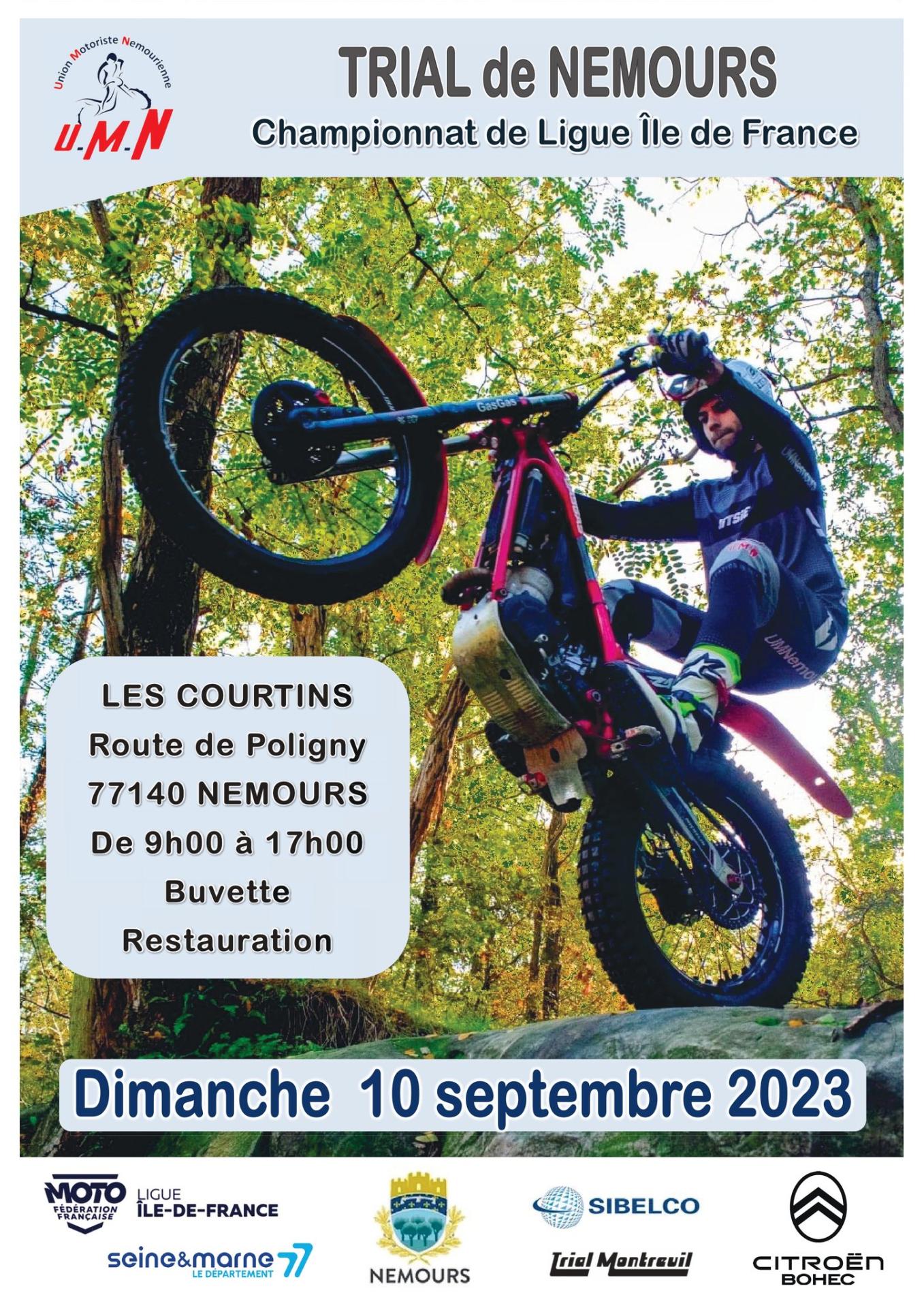 Nemours 2023 affiche