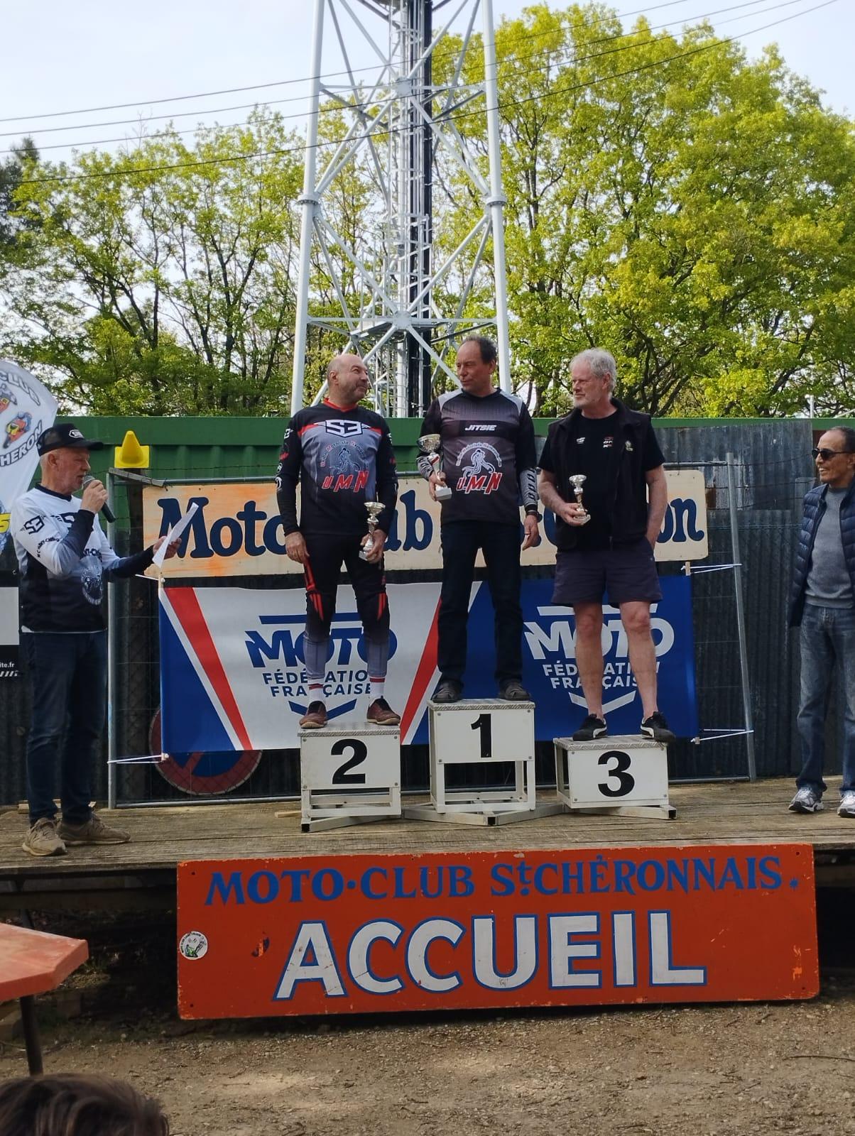 St cheron pascal podium