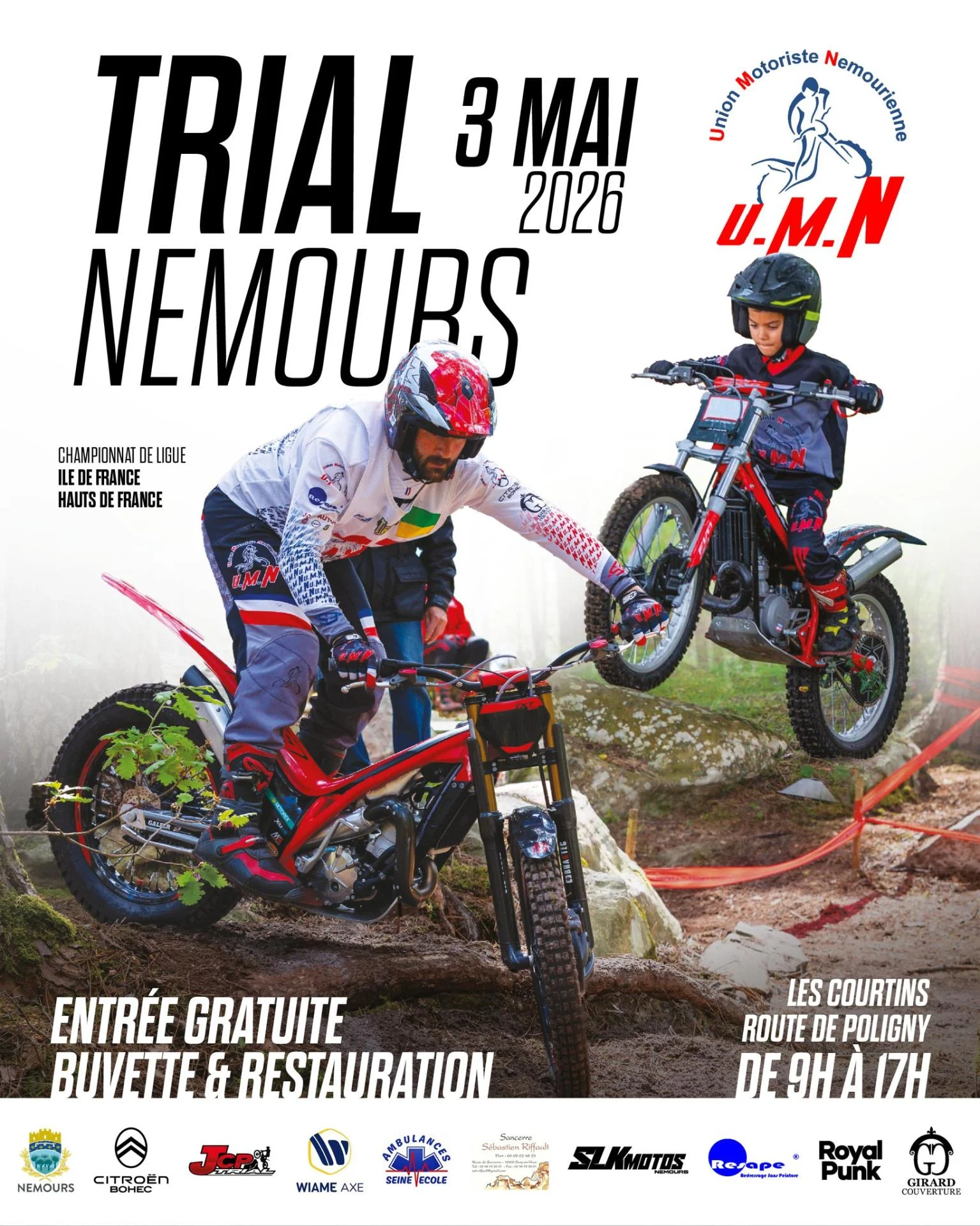Affiche nemours 2027