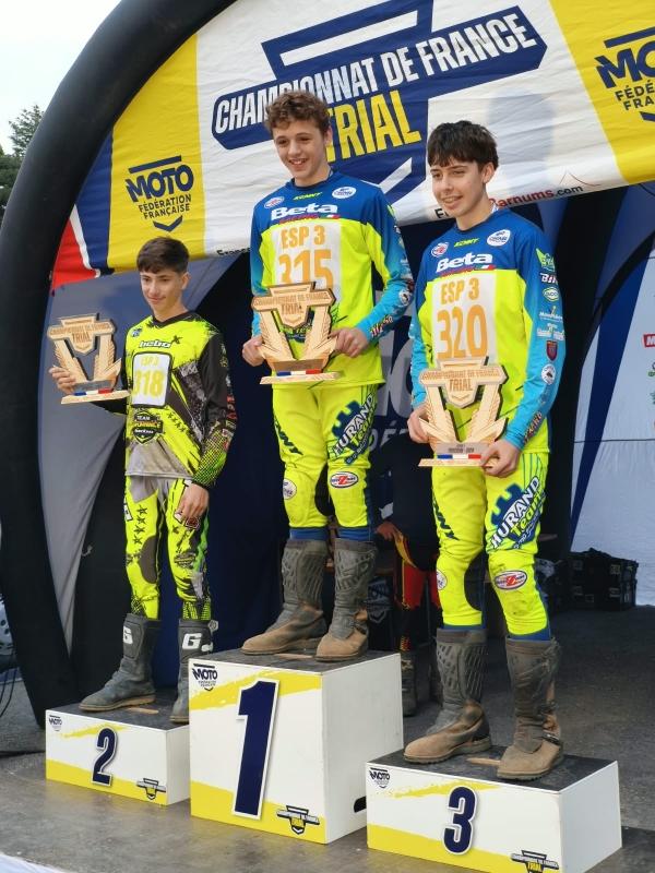 Oscar leo podium definitif esp 3 france 2026